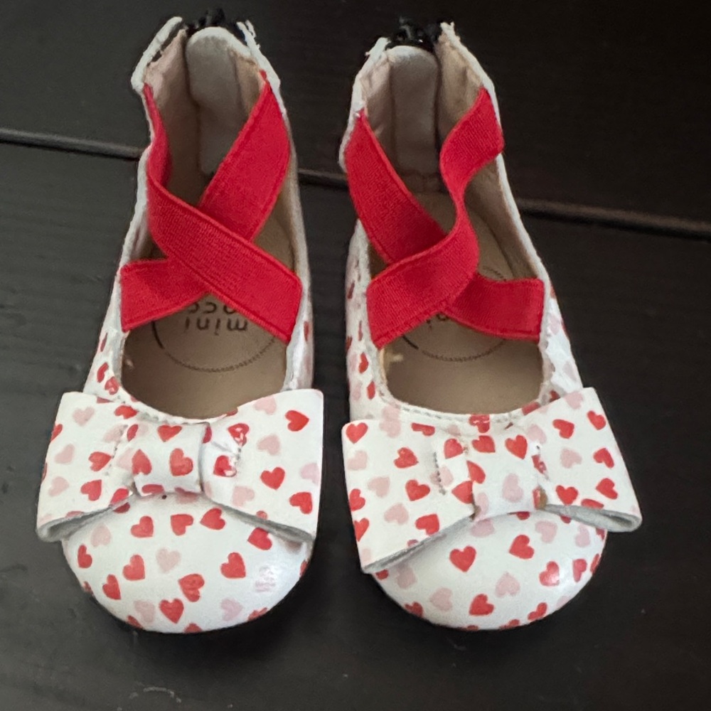 Mini Moccs Heart Shoes